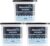 Absorb Pro – Moisture Absorber Tub with Activated Charcoal – 3-Pack – 18 oz Disposable Odor Eliminator Box & Dehumidifier for Garage, Home, Kitchen, Bedroom, Bathroom, Closet, Cars, and Boats
