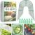Garden Netting Kit, 10 X 50FT Garden Netting Pest Barrier with 10 Sets Garden Hoops and 20pcs Clips, Insect Netting Row Cover for Raised Beds Vegetable Fruits Flowers Protection
