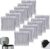 12PCS Charcoal Odor Absorber, Household Activated Charcoal Odor Absorber, Bamboo Charcoal Air Purifying Bag, Shoe Deodorizer, Odor Eliminator for Trash Cans, Refrigerators, Pets, Cars
