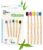 The Humble Co Bamboo Toothbrushes, 5 Pack – Ultra Soft Bristles Natural Bamboo Toothbrush – BPA Free Soft Bristles for Sensitive Gums – Non-Toxic & Plastic Free Handle – Dental Oral Care & Hygiene