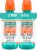 TheraBreath Plaque Control Pre-Brush Oral Rinse, Refreshing Mint Flavor, Antigingivitis and Antiplaque Rinse, Dentist Formulated, Alcohol Free, 16 Fl Oz (Pack of 2)