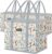 BALEINE 3Pk Reusable Grocery Bags, Foldable Shopping Bags for Groceries with Reinforced Bottom & Handles (Mosaic)