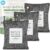 Moso Natural Air Purifying Bag 200g (3 Pack) HGTV Editor’s Pick | Premium Bamboo Charcoal Odor Absorber for Home & Car | Closet Odor Eliminator & Car Air Freshener | Long Lasting Charcoal Bags