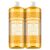 Dr. Bronner’s Magic Soap-Pure-Castile Liquid Soap (Citrus, 32oz, 2-Pack)-Regenerative Organic Certified Oils, 18-in-1 Uses: Body, Hair, Laundry, Pets & Dishes, Concentrated, Vegan, Non-GMO