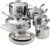 Tramontina Signature Tri-Ply Clad Stainless Steel 12-Piece Cookware Set with Lids, Pots and Pans Kitchen Set, Induction-Ready, Dishwasher-Safe, NSF-Certified, Made in Brazil