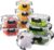 HOMBERKING 18 Piece Glass Food Storage Containers with Lids, Glass Meal Prep Containers, Airtight Lunch Bento Boxes, BPA-Free & Leak Proof, Oven, Freezer and Dishwasher Safe (9 lids & 9 Containers)