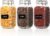 ComSaf Set of 3 Square Glass Jars with Airtight Lids (51 Oz), Wire Clamp Canisters for Pickling, Kombucha & Bulk Food, Wide Mouth Canning Jars for Space Saving Kitchen & Pantry Organization