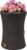 Good Ideas Impressions 50 Gallon Nantucket Outdoor Home Rain Barrel Water Storage Collector with Garden Planter and Brass Spigot, Dark Brown