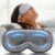 Weighted Eye Mask for Sleeping – 3D Blackout Sleep Mask for Women Men, Zero Eye Pressure, Lash-Friendly, Adjustable Strap, Airplane Travel Essentials for Long Flight & Road Trip, Meditation Mask(Gray)