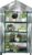 4 Tier Mini Greenhouse – Portable Greenhouse with Locking Wheels and PVC Cover for Indoor or Outdoor Green House by Pure Garden