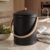 Beautiful Kitchen Compost Bin with Smell Proof Lid – Rust Proof and Odorless Compost Bucket for Your Countertop with No Smell Filters – Easy to Clean 1.1 Gallon Bin Looks Great On Any Kitchen Counter