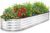 Utopia Home Galvanized Raised Garden Bed, 6x2x1 Ft Lightweight Planter Boxes Outdoor with Easy Assembly, Large Garden Bed for Vegetables, Fruits, Flowers, Silver