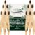 12 Count I Bamboo Toothbrush I Soft Bristles Best for Sensitive Gums I Charcoal I Vegan I Natural Wood I BPA Fee I Recyclable I Compostable I Biodegradable | Environmentally Friendly