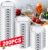 200 Pack Regular Mouth Canning Lids, 70mm/2.76 in Mason Jar Replacement Caps for Ball & Kerr Jars, Split-Type Metal Closures with Food-Grade Silicone Seal, Airtight Leak-Proof