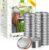 Dalzom® 24Pcs Canning Lids with 24Pcs Rings Regular Mouth, Premium Mason Jar Lids with Bands/Rings for Ball, Kerr Jars – Food Grade Material, 100% Fit & Airtight for Regular Mouth Mason Jars