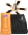 Barnakl Ceiling Fan Air Purifier Pads, Activated Coconut Shell Carbon Fan Filters Trap Dust, Odors & Allergens, Easy-Stick Universal Fit for Ceiling Fan Blades, Odorless & Unscented – (5 Count)