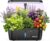 Hydroponics Growing System, 6 Pods Smart Indoor Herb Garden with LED Grow Light, Auto Timer, Height Adjustable, Quiet Pump, Gardening Gifts for Mom Women – Black