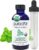 PURA D’OR Organic Peppermint Essential Oil (4oz with Glass Dropper) 100% Pure & Natural Therapeutic Grade – Hair, Body, Skin, Aromatherapy Diffuser, Massage, Refreshens, Energy, Mood, Home, DIY Soap
