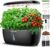 Ahopegarden Indoor Garden Hydroponics Growing System: 12 Pods Plant Germination Kit Garden Kit Growth Lamp Countertop with LED Grow Light Hydrophonic Planter Grower Harvest Vegetable Lettuce