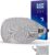 Mavogel Cotton Sleep Eye Mask – Updated Design Light Blocking with Adjustable Nose Bridge, Soft and Comfortable Night Eye Mask for Men Women, Eye Blinder for Shift Work, Includes Travel Pouch, Grey