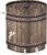 PAETAE Collapsible Rain Barrels, 50 Gallon Rain Water Collection Barrel, Rain Catcher Barrels to Collect Rainwater from Gutter, Leak-Proof Design, Woodgrain