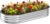 Galvanized Raised Garden Bed Outdoor, 8x4x1ft Metal Heavy Duty Planter Boxes for Gardening, Easy Assemble Large Oval Plant Container Kit for Vegetables, Flowers, Fruits, Silver, 1 Pack