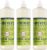 MRS. MEYER’S CLEAN DAY Liquid Dish Soap, Lemon Verbena, 16 fl. oz – Pack of 3