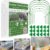 Garden Mesh Netting Kit, Plant Covers 10x30Ft Ultra Fine Mesh Netting & 6Pcs Garden Hoops &18 Clip, Garden Netting Kit for Raised Beds Plants Pest Barrier Greenhouse Row Cover Animal Protection Net