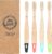 Sea Turtle Plant-Based Bristles, Bamboo Toothbrushes, Soft Natural Toothbrush for Kids (4 Pack)