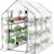 SUNGIFT Greenhouse for Outdoors, Walk-in Greenhouses 56 x 85 x 77 Inch, Portable Green House 3 Tiers 20 Shelves for Garden, Patio, Backyard, White