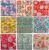 DIYANAIMPEX 10 Pc Cotton Cloth Napkins Hand Block Print Hand Made Size 16×16 Inch Printed Home Decor Indian Eco Friendly Mix Lot Dinner Napkins (Multicoloured)