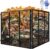 Large Compost Bin Outdoor – 172Gallon Metal Wire Mesh Compost Bins with Rust-Proof Coating, Easy to Assemble Square Garden Compost Bin for Yard Waste, Leaves & Kitchen Scraps, 37x37x30 Inches