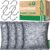 Activated Charcoal Odor Absorber,Large 4x500g w Hooks Nature Odor Eliminator for Strong Odor,Bamboo Charcoal Air Purifying Bags,Moisture Absorbers for Fresh Home Car Closet Pet,Smoke Room Deodorizer