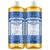 Dr. Bronner’s Pure-Castile Magic Liquid Soap- Made with Regenerative Organic Oils- For Body, Face, Hair, Dishes, Pets, Laundry Natural, Vegan, Non-GMO – Peppermint, 32 oz (2-Pack)