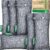 Activated Charcoal Odor Absorber, 6P Natural Shoe Odor Eliminator, Bamboo Charcoal Air Purifying Bags,Sneaker Deodorizer and Moisture Absorbers for Clean Footwear,Shoe Odor Remover(6 x 50g, Unscented)